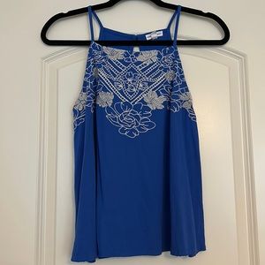 ✨✨Blue Halter Top